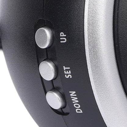 Pongnas Vibrating Alarm Clock for Sleepers with Bed Shaker LED Display Volume Brightness Sound Strong Vibration Alarm
