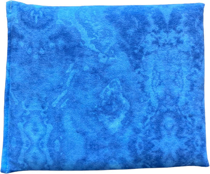 HOME COMFORT Black Plaid Regular Therapeutic Microwavable Heating & Cooling Pad – Natural Rice Pack (10x7 inches)