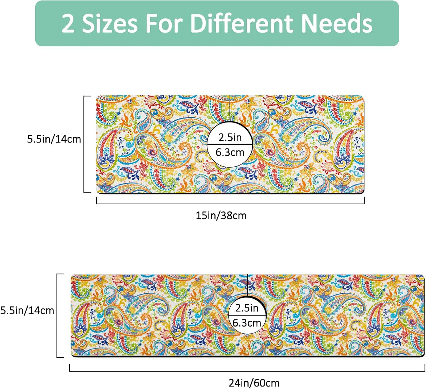 Kitchen Sink Splash Guard Faucet Mat 24" X 5.5" Tropical Leavesl Absorbent Fast Drying Mat Faucet Draining Mat Sink Splash Guard Behind Faucet Drip Catcher for Kitchen Bathroom