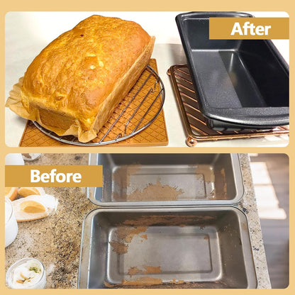 UBeesize 9 Inch Disposable Air Fryer Liners 200 Pack Square Parchment Liner