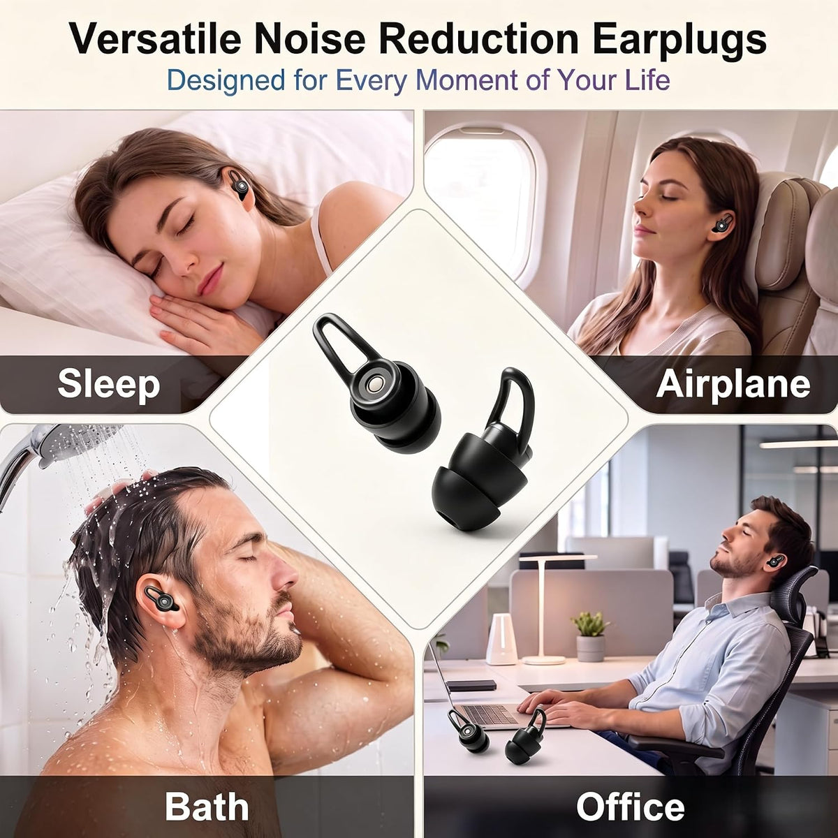 32dB High Fidelity Ear Plugs Noise Cancelling Certified for Concert