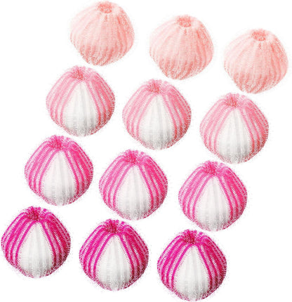 Blulu 18 Pieces Pet Hair Remover for Laundry, Classic Color | Reusable Washing Machine Hair Catcher Pet Dog Cat Fur Catcher Lint Remover from Laundry