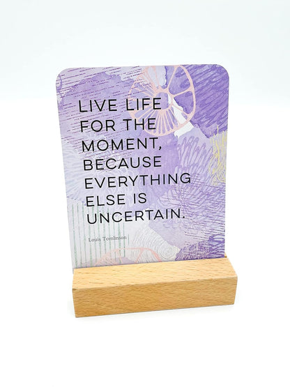 The Little Box of Mindfulness: 52 Beautiful Cards to Help You Live in the Here and Now