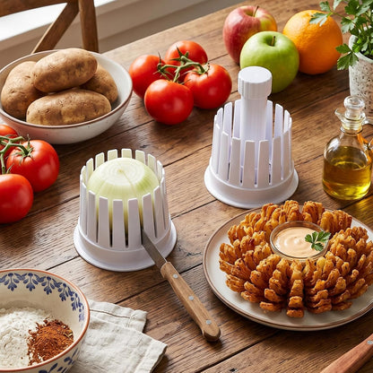 Onion Blossom Maker, Onion Holder for Blooming, Lemon Blooming Onion Cutter for Blooming, Potato Tomato Orange Blooming Maker