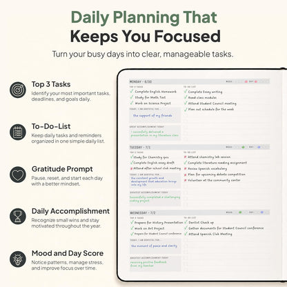 Dated, 2026 Planner, 5.8” x 8.3” - The #1 Productivity Planner to Achieve Your 2026 Goals - Planner 2026-2027 by PRODUCTIVITY STORE (A5, GREY)