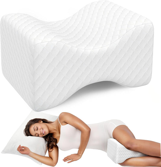 TranquilRelax Knee Pillow for Side Sleepers, Leg Pillow for Side Sleeping