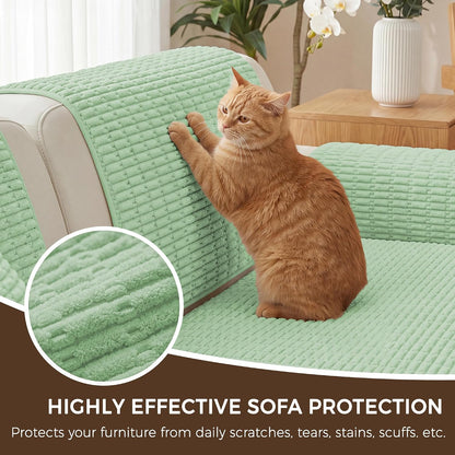 Foxdecor Couch Arm Covers for Sofa Arm Chair Covers Set of 2