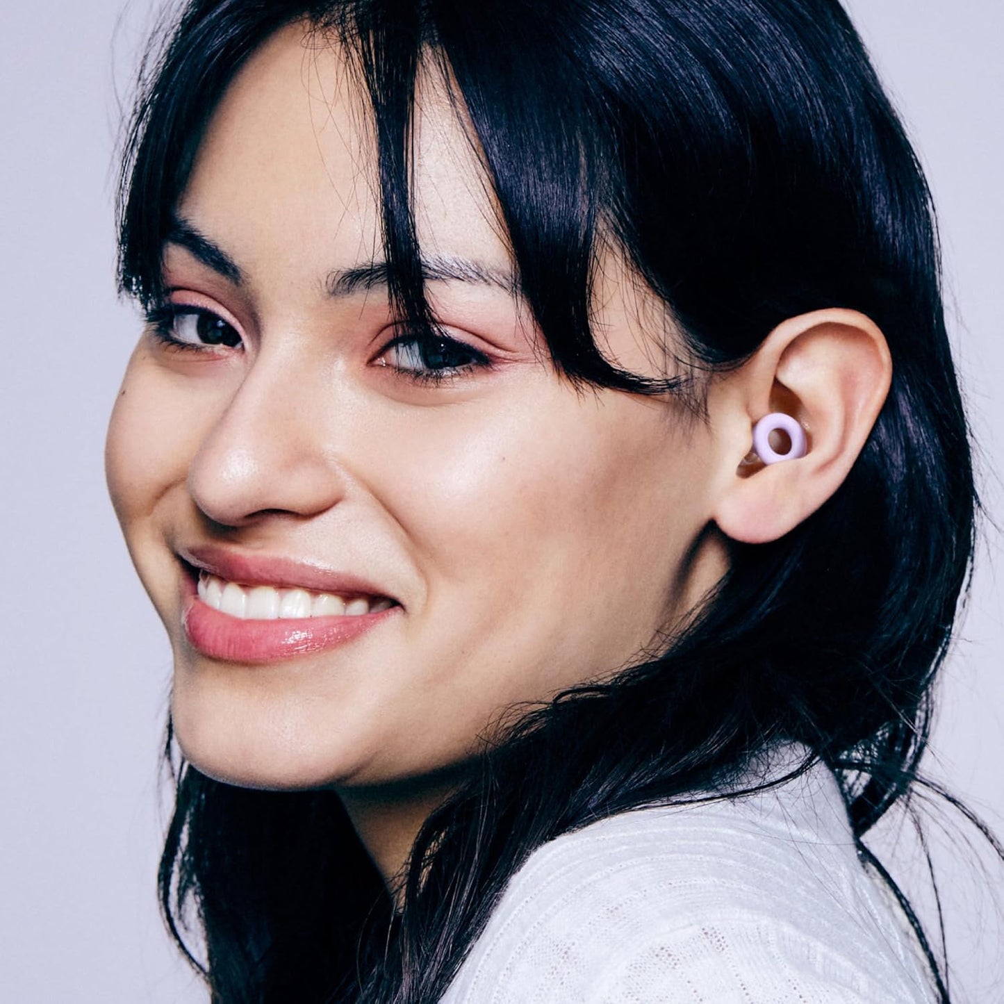 Loop Quiet 2 Ear Plugs - Ultra-Comfy Reusable Hearing Protection for Sleep | 24dB SNR noise reduction. Flexible, customizable fit. Reusable & washable. For deep focus, travel, noise sensitivity