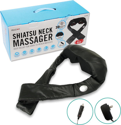 Daiwa Felicity Tapping Pro - Handheld Deep Tissue Back, Neck, Shoulder, Leg, Calf Muscle Massager with Extension Handle - FSA HSA Eligible