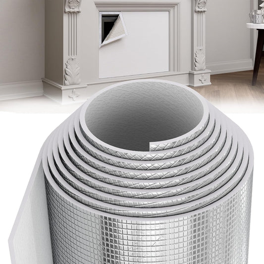 Fireplace Cover,Adjustable Size Fit Up to 39 x 55 Inch with Aluminium Foil Layer,Keep Drafts Out Stop Heat Loss,Draft Stopper Covers for Fireplace Frame Fireplace Screen