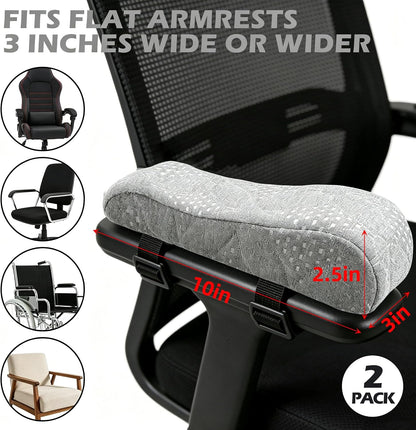 Soft Office Chair Armrest Pads, Comfort Elbow Pillows