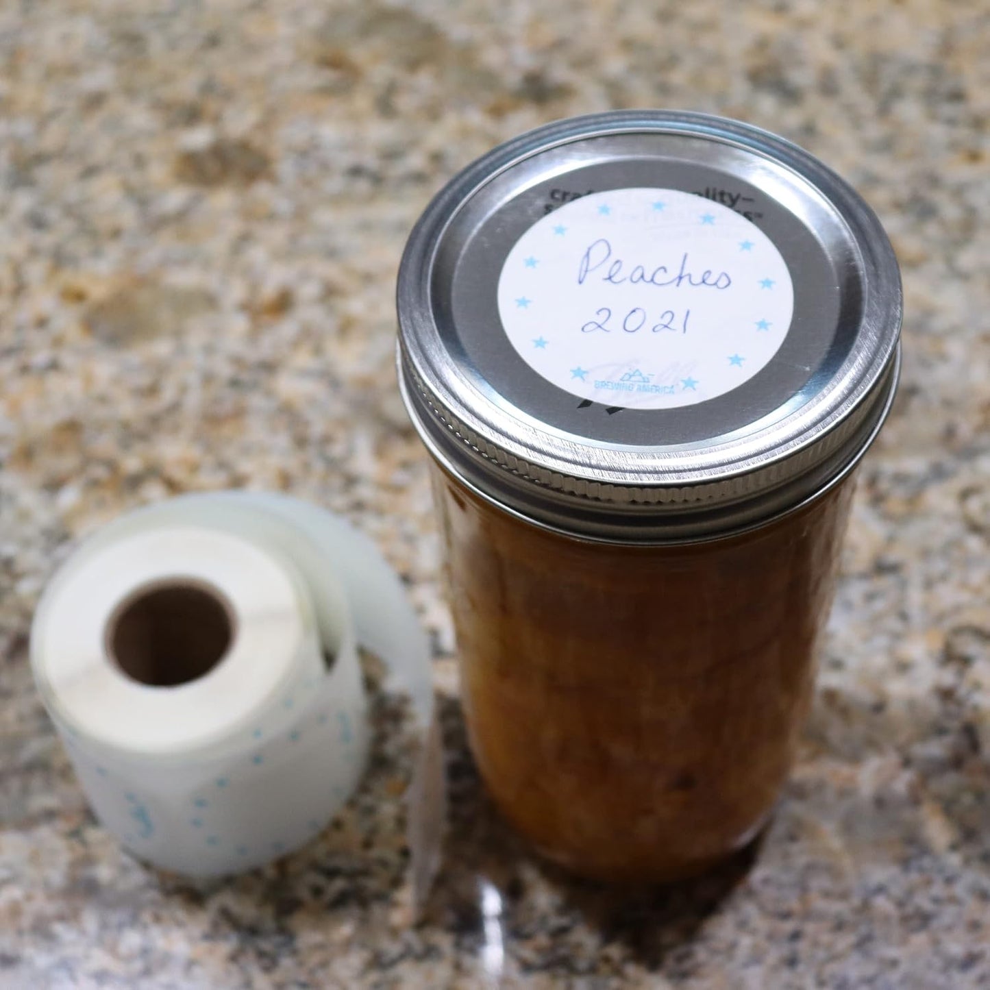 Dissolvable Food Labels for Food Containers - 250qty Made in USA - 1x2 Inches - Wash-Off Labels for Meal Prep, Pantry, Freezer and Mason Jars – No Scrubbing, No Residue - Teal