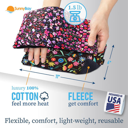 SunnyBay Heating Pad, Neck and Shoulder Wrap, 6x11 inch, Pink