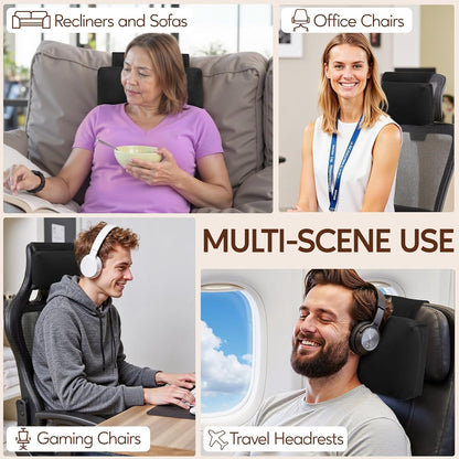 Neck Pillow for Recliner Chair, Adjustable Recliner Pillow for Headrest