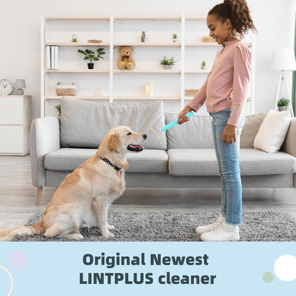Deep Cleaner Pro Pet Hair Remover-Special Cat Hair Remover Multi Fabric Edge and Carpet Rake Scraper by LINTPLUS-Dog Hair Remover for Rugs,Couch & Pet Towers-Easy to Every Hair!