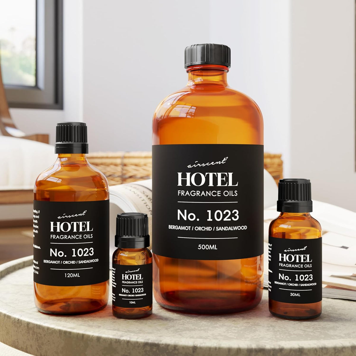 AirScent Hotel Diffuser Oil No. 1023 - Baccarat Hotel Inspired - 120 mL