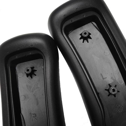 Chair Armrest Replacement, Arm Pad Caps Replacement for Herman Miller Classic Aeron Chair Graphite Black 1 Pair