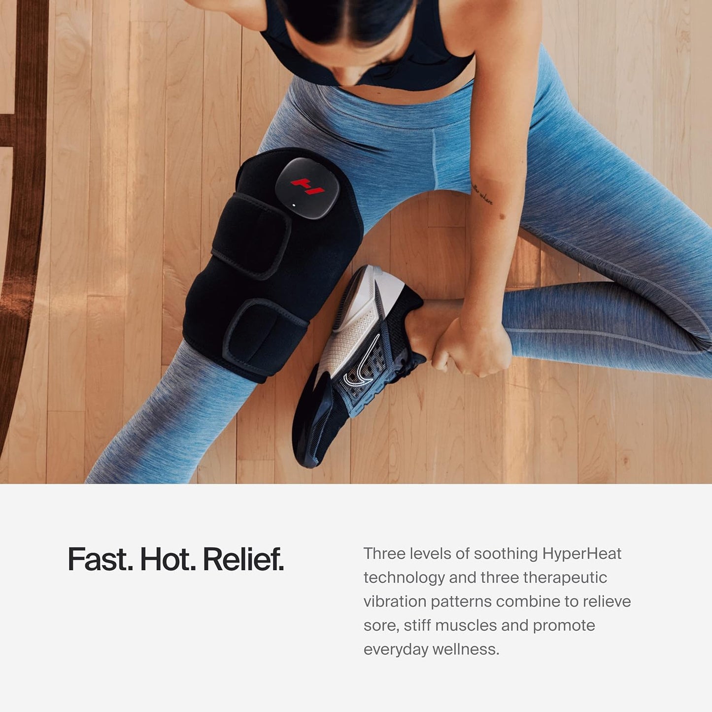 Hyperice Venom 2 Back Heated Vibration Massage Therapy Wrap Pain Relief | Relieve Pain | Soreness | Tightness | Increase Blood Flow |Three Precise Settings and Patterns | Up to 3 Hour Battery Life