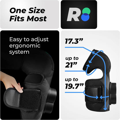 Xpress Knee Massager for Pain Relief | Leg Massager with Heat & Compression