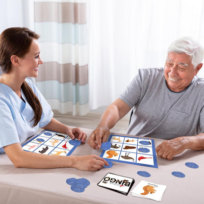 Keeping Busy Expressions Set 1 Dementia Activities for Seniors | Alzheimer Products for Elderly Patients | Fun Memory Game Toy & Cognitive Brain Puzzle for Senior Citizens w/Memory Loss or Alzheimers