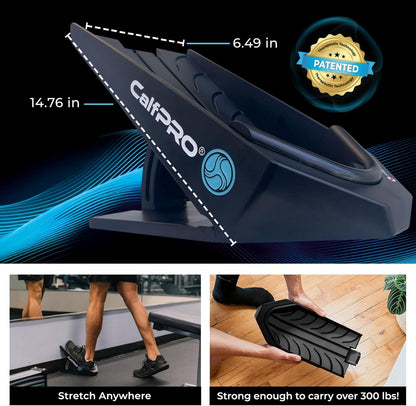 CalfPRO Slant Board for Calf Stretching - Deep Calf Stretcher & Foot Rocker