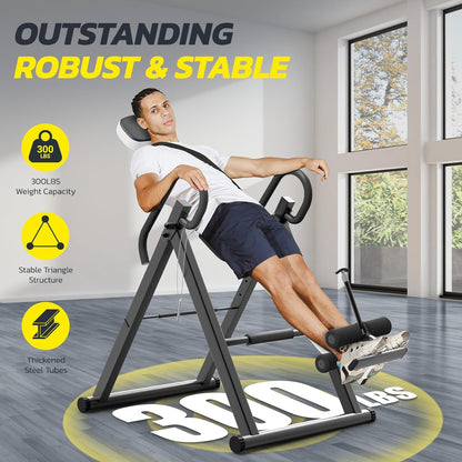 YOLEO Gravity Inversion Table for Back Pain Relief 2026 New Inversion Table
