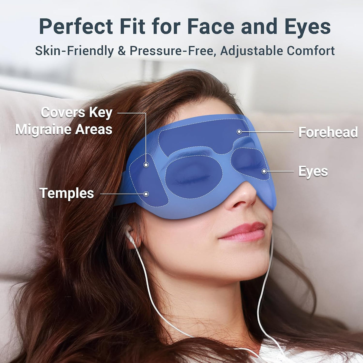 Cooling Eye Mask for Dark Circles Puffiness - Fsa Eligible Items Hsa, Cold Compress for Puffy Eyes Migraines Headache Sleeping After Surgery, Gentle Weighted Travel Essentials Gel Ice Pack (Black)
