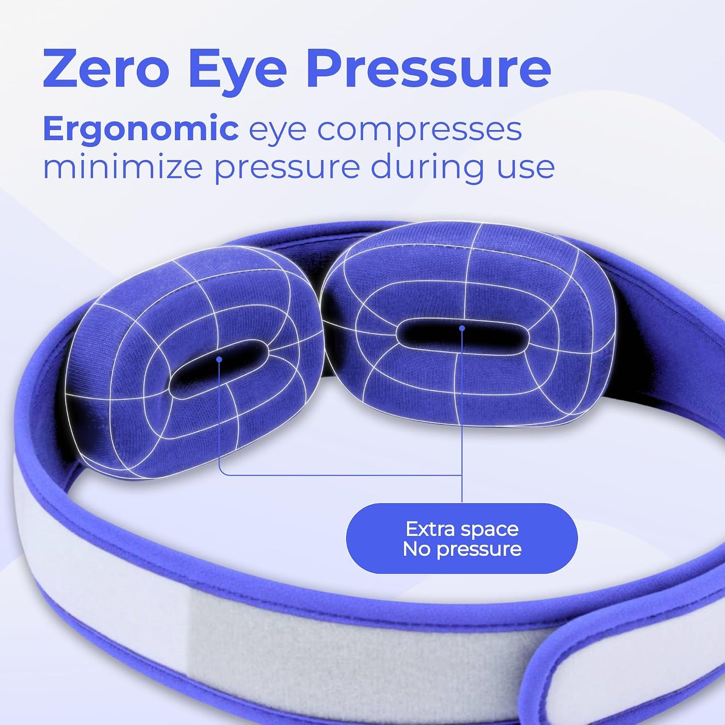 Blinkjoy Rechargeable Heated Eye Mask for Dry Eyes | Cordless Warm Compress for MGD, Styes & Eye Strain, Optometrist Recommended for Dry Eye Relief