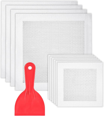 Bates- Drywall Repair Kit, 16 pcs, Aluminum Wall Repair Patch Kit | for Wall Hole Repair, Sanding and Patching