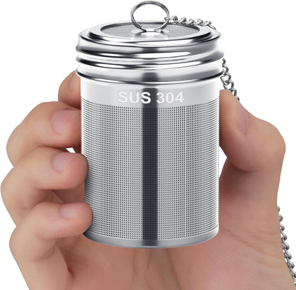 2 Pack Reinmoson 304 Stainless Steel Tea Infuser for Loose Leaf Tea