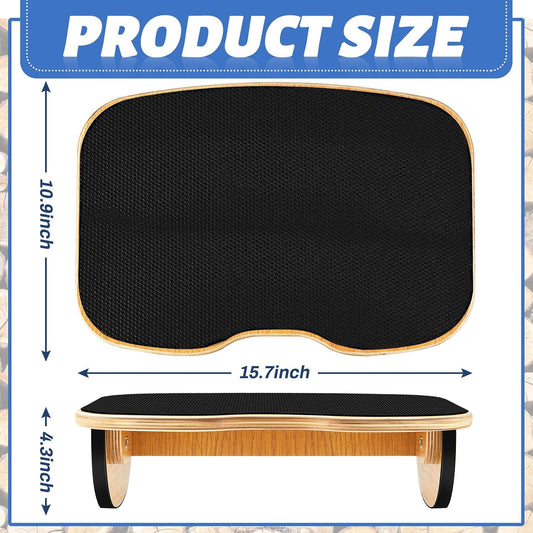 Taiyin Ergonomic Wood Foot Rest for Enhanced Circulation Under Desk