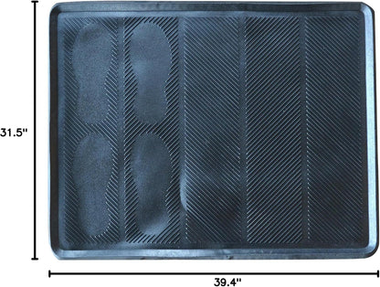 XL Rubber Boot Mat Tray 32 in.x 40 in.