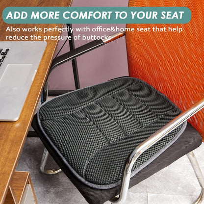 AEROiVi Car Seat Cushion Breathable Mesh Non-Slip Comfort Seat Truck Office | Car Seat pad for Driving 3D Air Mesh Car Seat Protector Works with Truck SUV and Office Chair Home Quick Drying Washable