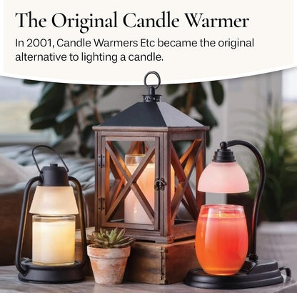 Candle Warmers ETC Timer Candle Plate Warmer