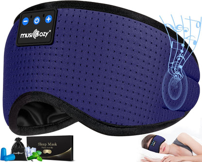 MUSICOZY Sleep Headphones Bluetooth 5.4 Sleep Mask with HD Sound