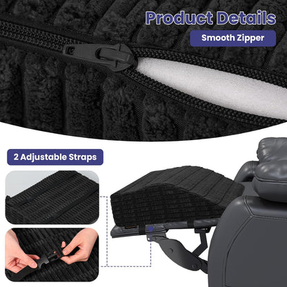 idee-home Recliner Leg Rest Cushion, Recliner Footrest Extender Pillow