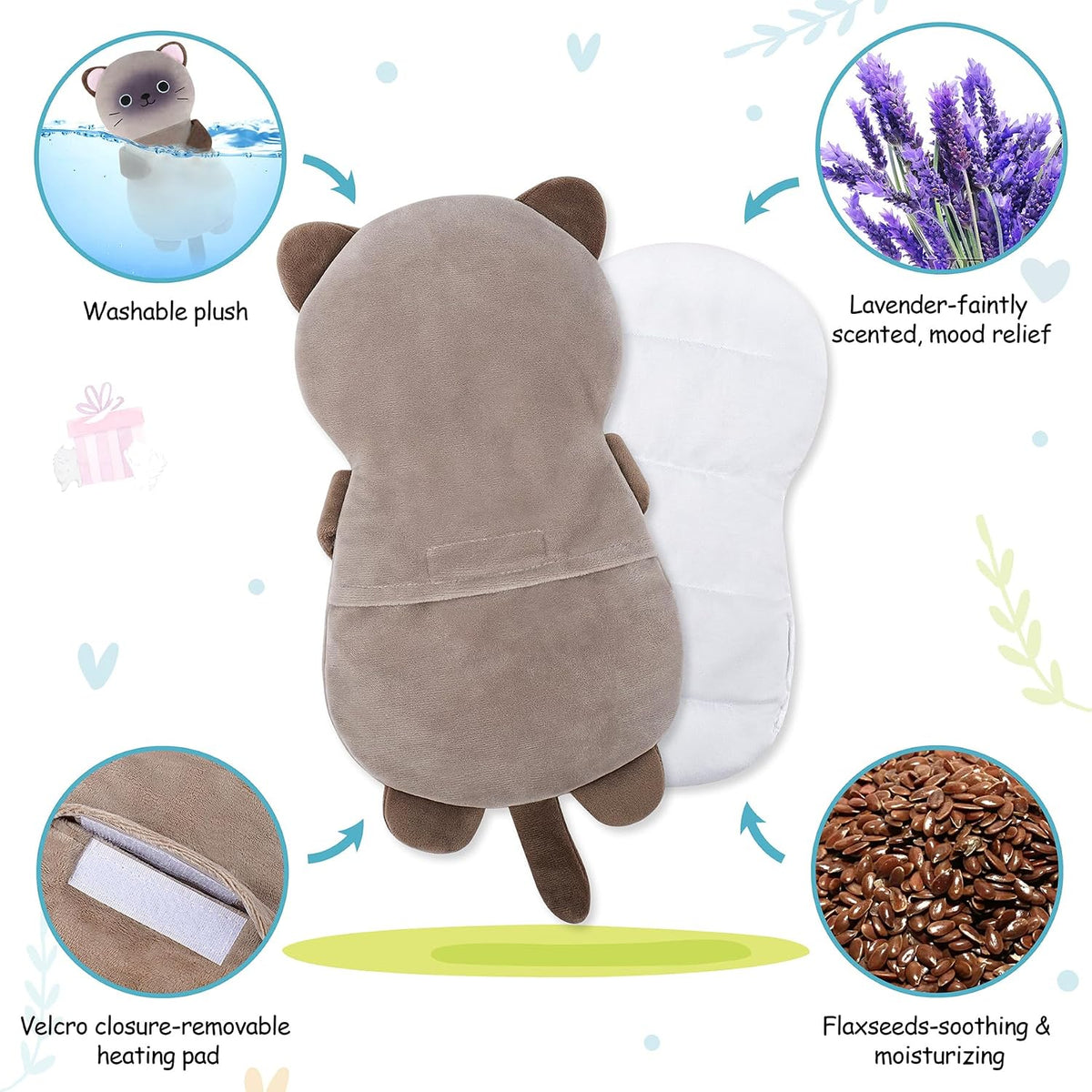 Otter Microwavable Heating Pad