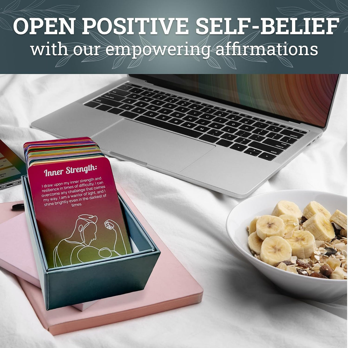 Meditation Cards for Anxiety Relief - Daily Affirmation Cards for Women