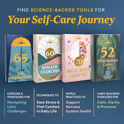 70 Vagus Nerve Exercises - Cards for Nervous System Regulation