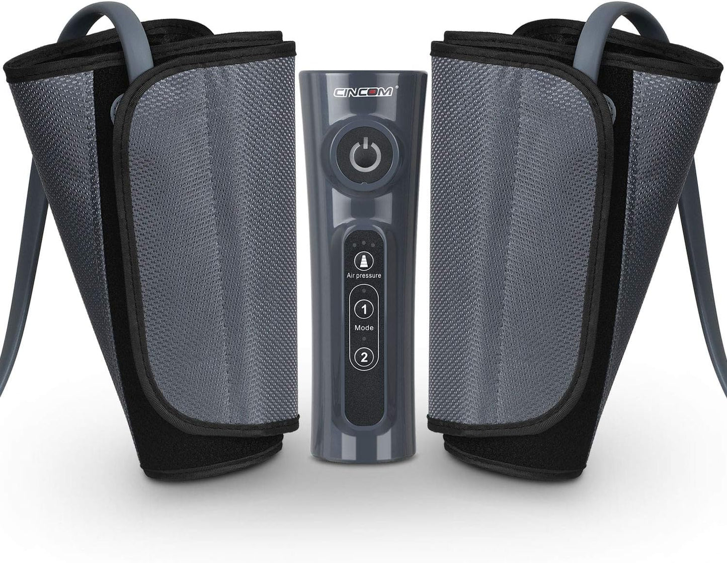 CINCOM Leg Massager for Circulation and Pain Relief FSA - HSA | Air Compression Leg and Calf Massager with 2 Modes 3 Intensities Helpful for Muscles Relaxation Gifts