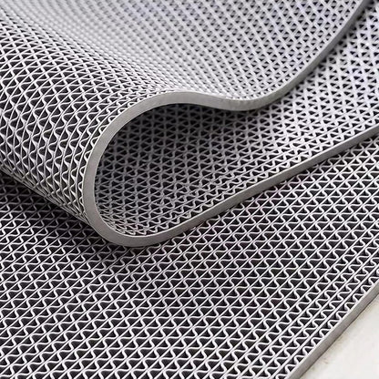 WochiTV Non Slip Drainage Mats PVC Pool Floor Mat 0.23'' Thick Outdoor Indoor Parking Space Mat for Bathroom Garage Basement Backyard Commercial Kitchen 3x16.6Ft