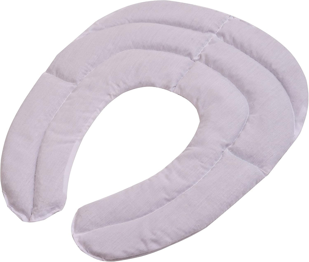 DMI Relax-a-Bac All-Natural Neck Wrap Hot Cold Therapy Microwavable Moist Heat Heating Pad and Cold Compress for Neck and Shoulder Pain Relief and Arthritis, Gray