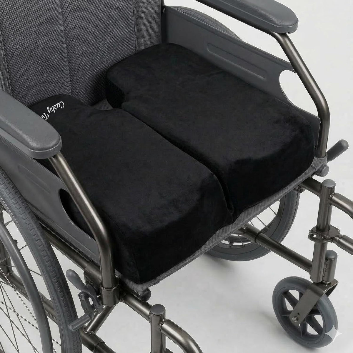Cushy Tushy Premium Foldable Travel Seat Cushion - for Relief of Lower Back, Sciatic, Butt and Tailbone Pain - for Home & Office Use, Perfect for Travel or Driving - Coccyx Seat Cushion