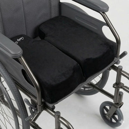 Cushy Tushy Premium Foldable Travel Seat Cushion - for Relief of Lower Back, Sciatic, Butt and Tailbone Pain - for Home & Office Use, Perfect for Travel or Driving - Coccyx Seat Cushion