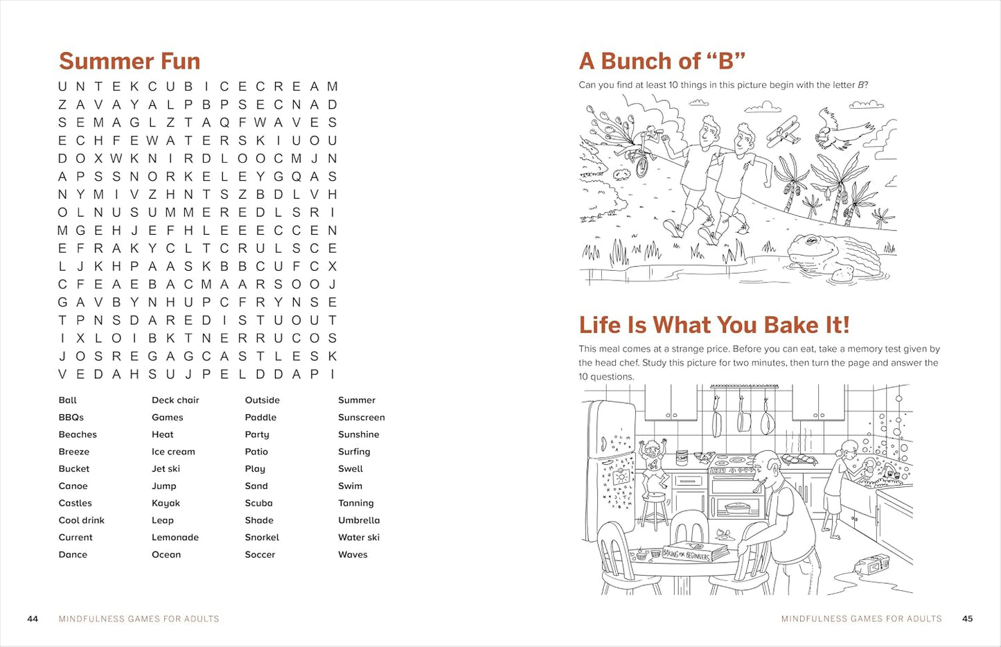 Mindfulness Games for Adults: 90+ Puzzles and Activities to Relax and Stay Present