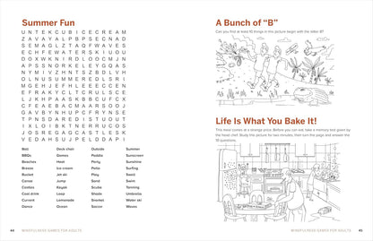Mindfulness Games for Adults: 90+ Puzzles and Activities to Relax and Stay Present