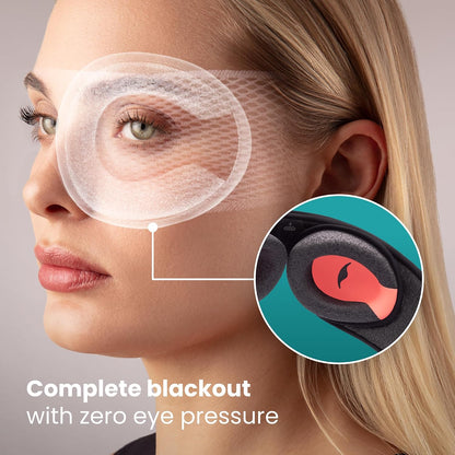 Manta Sound Sleep Mask – Bluetooth® Sleep Mask with 24-Hour Battery Life