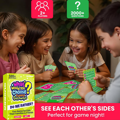 Travel Card Game for Teens, Kids, Adults - Party Games for Family Nights