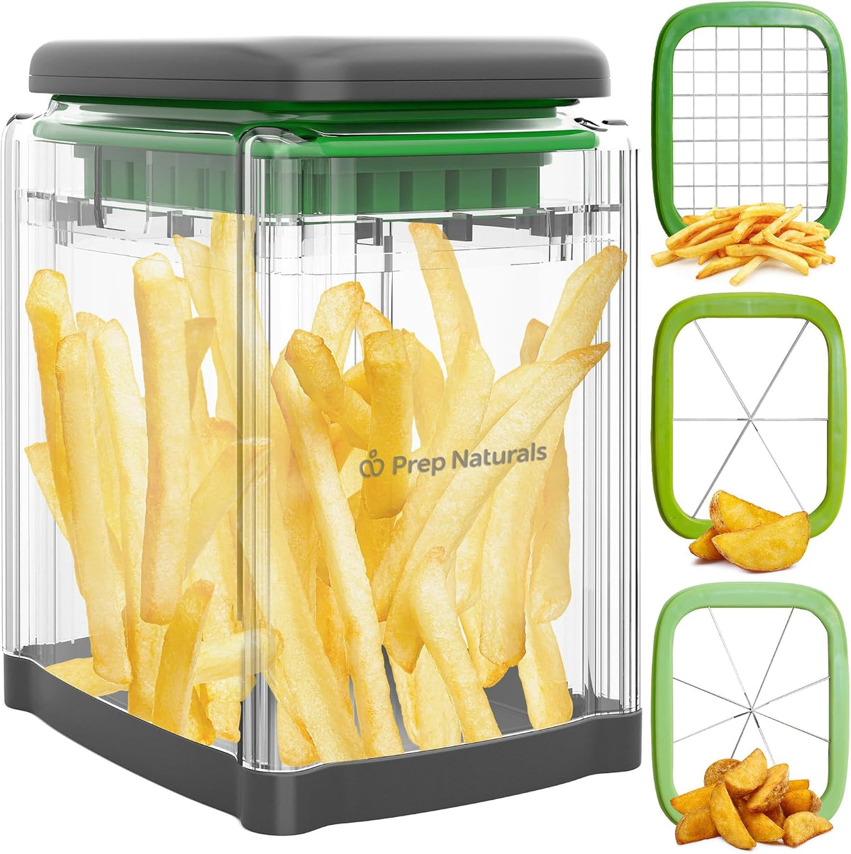 Prep Naturals Medium Stainless Steel French Fry Cutter