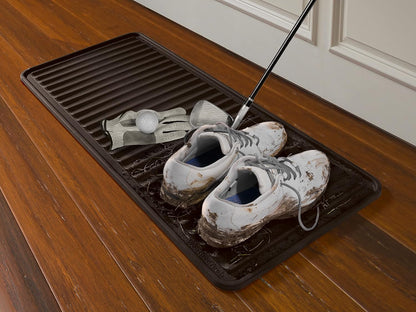 WeatherTech BootTray (16"x36") - Brown - Durable Mat for Dirty Boots and Shoes